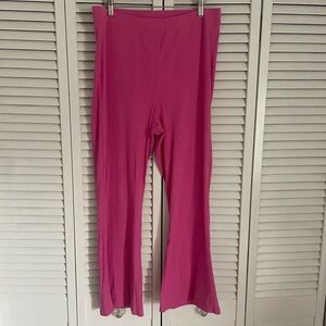 Aerie Ribbed Pink Top